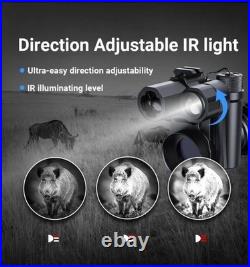 PARD Night Vision Monocular, Night Vision Goggles with Rangefinder