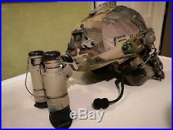 PN-9K Night Vision Goggles Z-Tactical Comtac II Helmet Mounted Headset Z031-FG