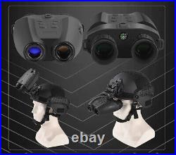 PVS-32 Night Vision Helmet Mountable Binoculars / Goggles 6x Optical 8x Digital