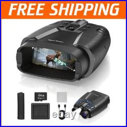 Professional 4K Night Vision Goggles, 3.99 HD Screen