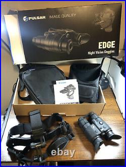 Pulsar Edge GS 1x20 Night Vision Goggles with Head mount, Original Box Included