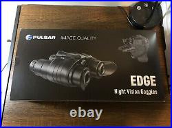 Pulsar Edge GS 1x20 Night Vision Goggles with Head mount, Original Box Included