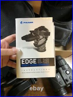 Pulsar Edge GS 1x20 Night Vision Goggles with Head mount, Original Box Included