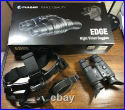 Pulsar Edge GS 1x20 Night Vision Goggles with Head mount, Original Box Included