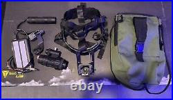 Pvs-69 Monocular, USGI Skullcrusher, 940nm IR flashlight, J-arm, Soft Case