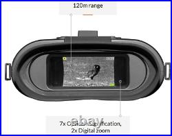 RECORDING Night Vision Binoculars IR/Infrared Technology NVG Goggles 7x zoom
