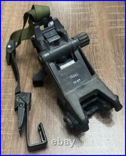 Rare Early Norotos PVS7 Mount Old Gen Nvg Mount/ Helmet Ratcheting System