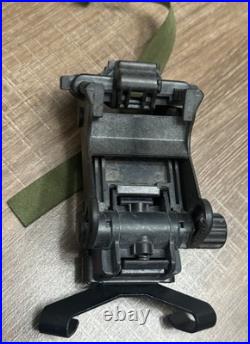 Rare Early Norotos PVS7 Mount Old Gen Nvg Mount/ Helmet Ratcheting System