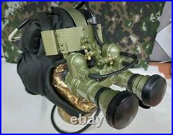 Rare Soviet Russian PNW-57E Generation 1+ Night Vision Goggles USSR Cold War Era