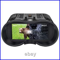 Rechargeable Head Mounted Night Vision Goggles Digital IR FHD Hunting Binoculars
