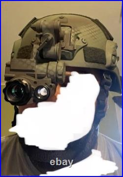 Rechargeable NODS NVGS Night Vision Monocular Goggles & Helmet