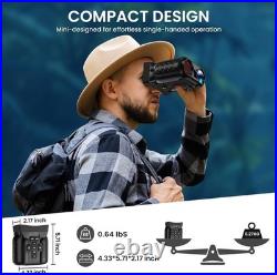 Rechargeable Night Vision Binoculars 1000FT Infrared