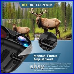 Rechargeable Night Vision Binoculars 1000FT Infrared
