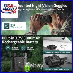 Rechargeable Night Vision Goggles 1312FT Infrared Binoculars with 32GB Card Rechargeable Night Vision Goggles 1312FT Infrared Binoculars with 32GB Card
