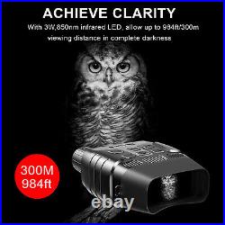 Rexing B1 Black Night Vision Goggles Binoculars Infrared Digital Camera