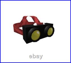 Robl0x Mod Vision Spec Ops Night Vision Goggles Face Series 5 RARE Toy Code