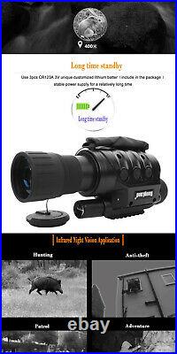 Rongland 760D IR Infrared Night Vision NVG Monocular Scope Offers Accepted