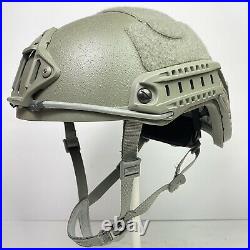 SAW-FAST S/M Foliage High-cut Combat Ballistic Helmet Dial NVG 3 hole NIJ IIIA