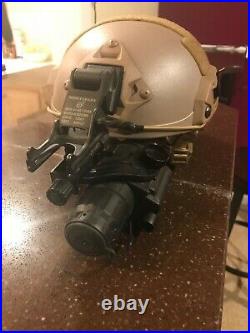 Sightmark Ghost Hunter night vision monocular 1X24 and High cut bump helmet