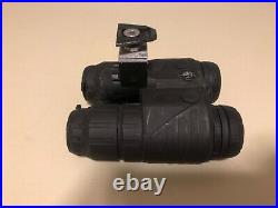 Sightmark ghost hunter 2x24 nightvision goggles with Wilcox dovetail Mount