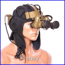 Soviet army Night Vision Device PNV-57E + tank helmet USSR red army