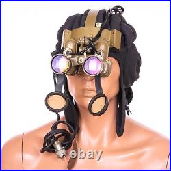 Soviet army Night Vision Device PNV-57E + tank helmet USSR red army