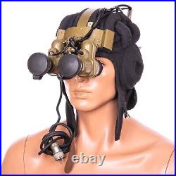 Soviet army Night Vision Device PNV-57E + tank helmet USSR red army