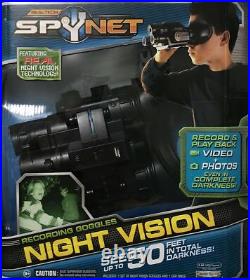 SpyNet Night Vision Recording Goggles with Real Night Vision Technology