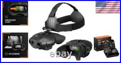 Stealth Infrared Night Vision Goggles 1080p HD, Helmet Mounted Tactical Gear Stealth Infrared Night Vision Goggles 1080p HD, Helmet Mounted Tactical Gear