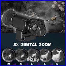 TG15 Digital Thermal Goggles Monocular HD Infrared Night Vision Helmet Mount