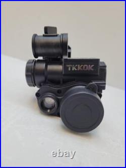 TKKOK M60 Night Vision Goggles Monocular for Adult Helmet IP66 1080p No Charger