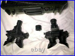 TWO AN-PVS-7B Night Vision Goggles, One GEN 3 Tube, and one Norotos Rhino mount