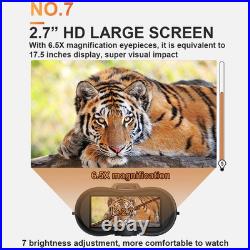 Tactical 4K Helmet Night Vision 36MP Head Mounted Hunting Infrared NVG Goggles