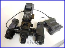 Tactical Airsoft Dummy PVS-31 NVG Luminous LED + Battery Box + Helmet NVG Mount