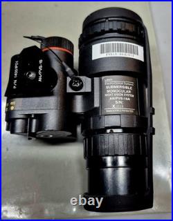 Tactical Helmet NIJ IIIA PVS-18 NVG Monocular Wilcox Mount AMP Comms IR IFF