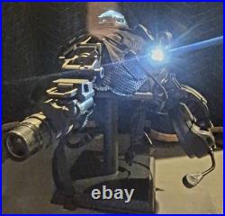 Tactical Helmet NIJ IIIA PVS-18 NVG Monocular Wilcox Mount AMP Comms IR IFF