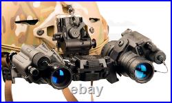 Tactical Metal PVS28 NVG Mount Bracket Double Arm For AN/PVS Dual Night Vision
