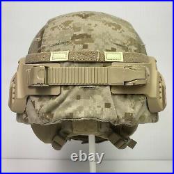 Tan Boltless Helmet Rail NVG Mount System Fits USMC ARMY LWH MICH ACH ECH PASGT