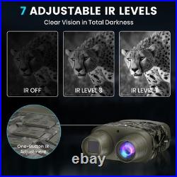 Teluha Night Vision Goggles For Adults 4K Night Vision Binoculars 5000Mah