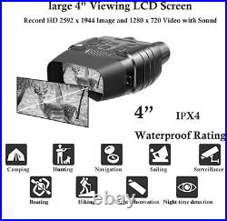 Thermal Binoculars Night Vision Goggles Binoculars with LCD Screen, Infrared