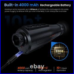 Thermal Imager Hunting Imaging Monocular Night Vision Goggles 12um AI 384288 US