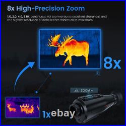 Thermal Imager Hunting Imaging Monocular Night Vision Goggles 12um AI 384288 US