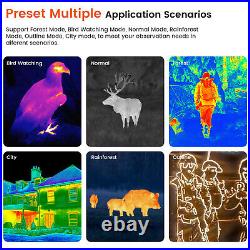 Thermal Imager Monocular Night Vision Goggles Infrared Camera 2024 AI 384288 US