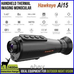 Thermal Imaging Monocular Handheld Night Vision Goggles AI 384X288 8X Zoom 15mm Thermal Imaging Monocular Handheld Night Vision Goggles AI 384X288 8X Zoom 15mm