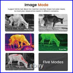Thermal Imaging Monocular Handheld Night Vision Goggles AI 384X288 8X Zoom 15mm
