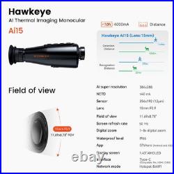 Thermal Imaging Monocular Handheld Night Vision Goggles AI 384X288 8X Zoom 15mm Thermal Imaging Monocular Handheld Night Vision Goggles AI 384X288 8X Zoom 15mm