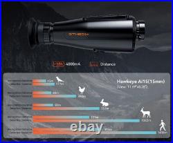 Thermal Imaging Monocular Handheld Night Vision Goggles AI 384X288 8X Zoom 15mm