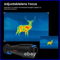 Thermal Imaging Monocular Handheld Night Vision Goggles AI 384X288 8X Zoom 15mm