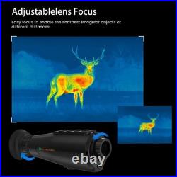 Thermal Imaging Monocular Night Heat Vision Goggles AI 384X288 60Hz 8X Zoom 12? M