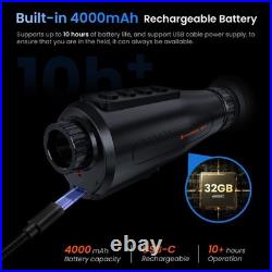 Thermal Imaging Monocular Night Heat Vision Goggles AI 384X288 60Hz 8X Zoom 12? M